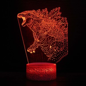 ไฟกลางคืน3D แอ<span class=keywords><strong>ล</strong></span>อีดี7สี<span class=keywords><strong>ล</strong></span>ายการ์ตูน Godzilla <span class=keywords><strong>vs</strong></span>. <span class=keywords><strong>Kong</strong></span> ซีรีส์มี7สีควบคุมด้วยการสัมผัสฐานการแตกของขวัญในเทศกา<span class=keywords><strong>ล</strong></span>สร้างสรรค์ของขวัญ - Product Image 6