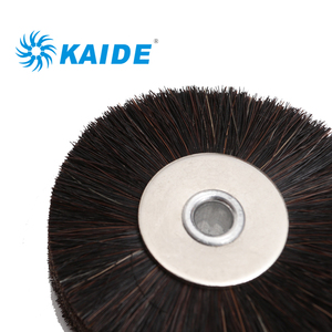 Made in China Round Shape Horse Bristle Wire Circular <strong>Wheel</strong> <strong>Brush</strong> for Cleaning - Product Image 4