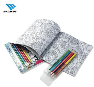 Impression de livre de coloriage de <span class=keywords><strong>dessin</strong></span> couverture souple personnalisée avec jeu de crayons de <span class=keywords><strong>couleur</strong></span> pour enfants - Product Image 5