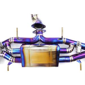 Sistema de <span class=keywords><strong>escape</strong></span> Catback de aleación de titanio personalizado para <span class=keywords><strong>Nissan</strong></span> <span class=keywords><strong>Gtr</strong></span>/Gt-R R35 3.8TT azul Y silenciador de tubo condición de <span class=keywords><strong>Escape</strong></span> nuevo - Product Image 5