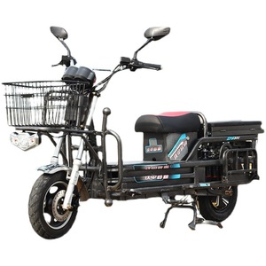 African Heavy Duty 2 Wheel Mini Family <span class=keywords><strong>E</strong></span>-bike avec chargement frontal 16 Inch Long Tail Electric Cargo <span class=keywords><strong>E</strong></span> Bike for Express - Product Image 5