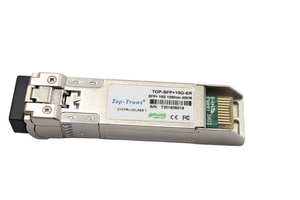 TSFP+-10G-ER TOPTRANS SFP-10G-ER SFP+ Transceiver (SMF, 1270nmTx/1330nmRx, 40km, LC, DOM, -40 to 85C) TSFP+-10G-ER TOPTRANS SFP- - Product Image 1