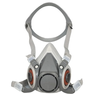 Lager verfügbar Half Face Piece Wieder verwendbare Chemikalien Atemschutz maske zum Lackieren zum Fabrik preis - Product Image 1