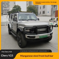 Barre de protection antichoc pour Chery Icar V23, modification esthétique, pare-buffle, amélioration du pare-chocs avant, livraison immédiate