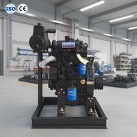 Moteur diesel marin bicylindre, 35 ch, moteur diesel marin avec boîte de vitesses, pompe à eau de mer, moteur diesel marin 2 cylindres