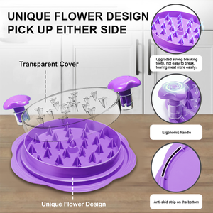 Venda quente Melhor Easy-Clean Manual Frango Peito Shredder Grinder Salad Shredding Frango Processador De Alimentos Cozinha Ferramenta Carne - Product Image 5