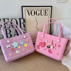 Summer Beach Bags Waterproof EVA Tote Bags Outdoor Travel <b>Storage</b> Handbags - Product Image 3