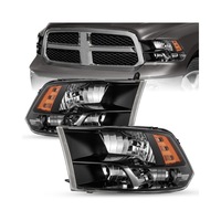 Conjunto de Faro Delantero Izquierdo y Derecho para Dodge Ram 1500 2500 3500 2009-2018