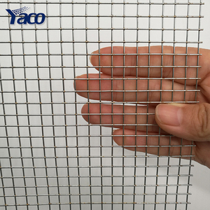 1/4 pouce galvanisé treillis métallique soudé cage à oiseaux en treillis métallique soudé carré maille tissu serpent clôture - Product Image 4