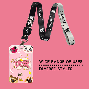 Dây đeo thẻ in thăng hoa, chất liệu polyester, an toàn, tùy chỉnh quảng cáo, in logo, thiết kế tùy chỉnh, có kẹp thẻ nhân viên - Product Image 6