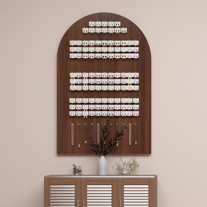 Jewelry <b>Display</b> Rack Earring Hanger Solid Wood Perforated Board Custom Made For Jewelry Storage And <b>Display</b> - Product Image 2
