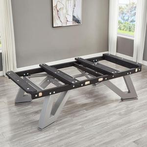 Table de <span class=keywords><strong>billard</strong></span> moderne en acier monobloc de 8 à 9 pieds, personnalisable avec logo de marque privée, populaire pour les clubs haut de gamme - Product Image 5