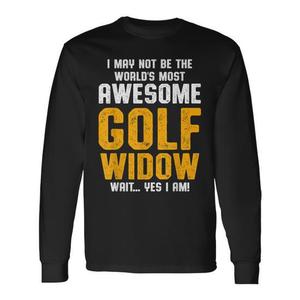 Impresionante Camiseta de Golf de Manga Larga para Esposa de Golfista, Producto Promocional - Product Image 1