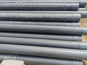 Tuyau en PVC personnalisé pour puits profonds, tuyau en PVC fileté perforé, drainage, irrigation, tuyau de forage en plastique, tuyau en PVC à fentes - Product Image 5