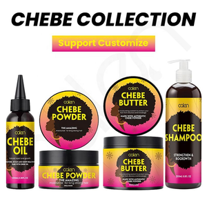 Kit per la <span class=keywords><strong>Crescita</strong></span> dei <span class=keywords><strong>Capelli</strong></span> al Chebe Naturale con Etichetta Privata, Olio Puro di Chebe, Burro Nutriente e <span class=keywords><strong>Shampoo</strong></span> Rinforzante - Product Image 6