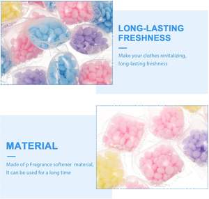 Potenciador de fragancia Floral refrescante de larga duración, suavizante de tela con aroma para ropa, lavado, aroma limpio, cápsulas de detergente para ropa - Product Image 5
