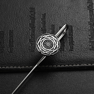 All'ingrosso segnalibri Custom Design 2d 3D Logo lettera grazioso smalto metallo segnalibro oro argento lega di zinco metallo segnano libro per libro - Product Image 2