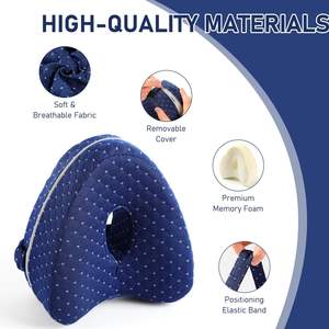 Ortho pä dische Ischias Memory Foam Kontur form Bein polster Kissen Gestrickte Technik Wohnkultur Sofa kissen Rücken Hüftgelenk Knie - Product Image 3