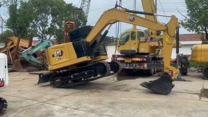 Excavatrice d'occasion japonaise Mini pelle Caterpillar CAT307.5 Mini pelle de 1,5 tonne 3 tonnes 5 tonnes Pelle sur chenilles d'occasion à Shanghai - Product Image 6
