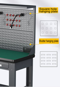 다기능 저장 캐비닛 도구 캐비닛 작업대 차고 다목적 냉간 압연 강판 작업대 - Product Image 2