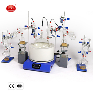 Equipo de Destilación Fraccionada al Vacío con Evaporador de Trayectoria Corta de 20L para Laboratorio - Product Image 1