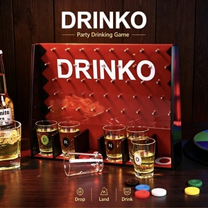Jeu de société de loisirs pour la pose de carreaux, jeu de table interactif pour boire, idéal pour les fêtes de famille, les soirées entre amis et les divertissements décontractés. - Product Image 5