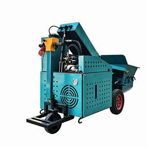 Secondary Structure Concrete <b>Pump</b> Electric <b>Small</b>-Scale with Short Turning Radius 20m Vertical Reach for Building Construction - Product Image 2