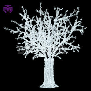 Arbre lumineux en cristal LED - Étanche IP65 - Décoration de Noël et d'Halloween pour aménagement paysager, rue, centre commercial et complexe hôtelier - Product Image 4