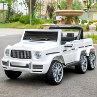 Nouveau 12V Batterie LED Lumières Unisexe Enfants Télécommande Voiture Électrique Jouet En Plastique Modèle Ride-On Jouet pour Garçons Filles et Bébés