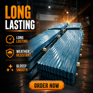 Láminas de Techo Corrugadas Galvanizadas con Recubrimiento de Zinc Prepintadas y con Acabado de Color, Estándar ASTM, <span class=keywords><strong>para</strong></span> Techos Lacados - Product Image 6
