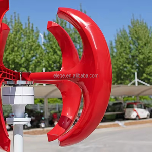 Aerogenerador Elege de Eje Vertical de 500W 800W, Generador de Energía Eólica de 12v 24V con Controlador EL-800W 500 - Product Image 4