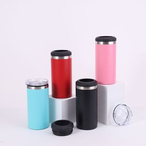 Stainless Steel Tumbler 16oz Double Wall Vacuum Insulated Travel Mug With <b>Bottle</b> Opener Car Use - Product Image 2