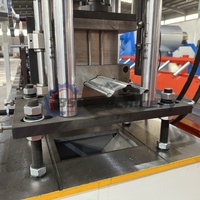 Máquina perfiladora de valla de perfil ligero motorizada con control PLC automático BSY, desbobinador hidráulico de alta velocidad para acero de 0.3-0.8mm