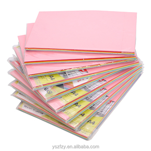 Cartoncino Colorato Zhongfa, Confezione da 100 <span class=keywords><strong>Fogli</strong></span> Formato <span class=keywords><strong>A4</strong></span>, 70gsm 80gsm, Carta per Ufficio e Creatività dei Bambini - Product Image 5