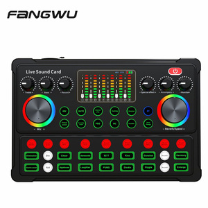 Equipo portátil profesional para grabación de Podcast, micrófono, tarjeta de sonido, 48v, Original, Otg, Pc - Product Image 1