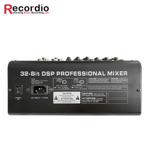 GAX-MC6 Nouveau produit Console de mixage professionnelle 6 canaux Mixeur numérique avec USB pour KTV Chant Bande Live Interface Mixeur - Product Image 3