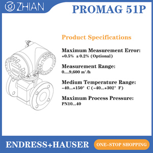 เซ็นเซอร์วัดการไหล E + H Proline Promag 51P ของแท้ 100% ราคาพิเศษ ลดราคา รับประกัน 1 ปี ฟลอว์มิเตอร์ - Product Image 6