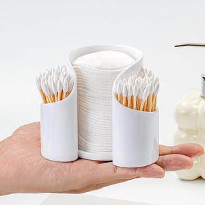 Cosmetic <b>Storage</b> Box Beauty <b>Storage</b> <b>for</b> Swabs <b>Dressing</b> <b>Table</b> Paper Cups Toothpicks Dental Floss - Product Image 1