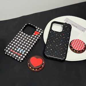เคสโทรศัพท์ลายหมากรุ<span class=keywords><strong>ก</strong></span>สำหรับ iPhone 17 PRO MAX flim Love Heart พร้อมขาตั้งแม่เหล็<span class=keywords><strong>ก</strong></span>สำหรับ iPhone 16 15 PLUS 14 13 12 MINI 11 - Product Image 2