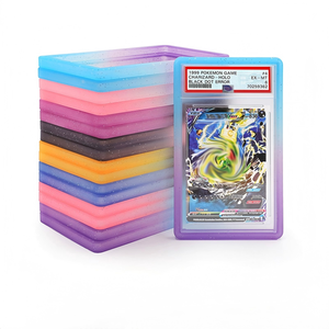 Estuche Protector para Tarjetas Pokémon, con Diseño Degradado y Brillante, de TPU y Silicona Suave, para Tarjetas Graduadas P SA 35pt - Product Image 3