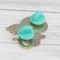 Proveedor personalizado precio barato alta calidad amarillo Rosa maíz serpiente pantalla impresión UV esmalte duro Metal goma PVC embrague solapa Pin
