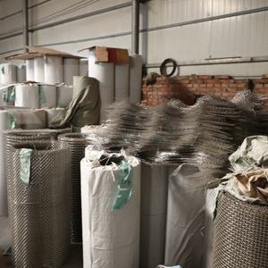 14x14 Rhombus Grillgitter aus Edelstahl, japanisches Maschendrahtgewebe, architektonisches Bergbau-Siebgewebe, gewebtes Drahtgeflecht, verriegeltes, gekräuseltes Gitter - Product Image 3