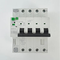 Interrupteur intelligent TUYA 32/63/80/100A avec communication WIFI/RS-485, compteur d'énergie Smart Life, surveillance de la consommation KWh, 240V/400V, circuit 6kA