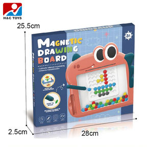 Tablette de peinture magnétique éducatif <span class=keywords><strong>magpad</strong></span> dot perle colorée planche à dessin magnétique jouet pour enfants - Product Image 5