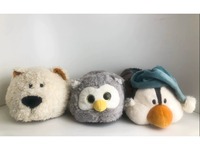 Pantoufles en peluche chaudes et douces en gros, directement de l'usine, pantoufles d'intérieur en forme de hibou, plusieurs modèles de pantoufles animales