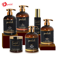 Huile d'Argan Naturelle Biologique Sans Sulfate avec Logo Personnalisé, Ensemble de Soins Capillaires, Shampooing et Après-Shampoing, Marque Privée