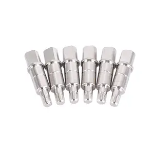 Precision Hardware CNC Machine Lathe Non-standard Processing Parts 304 Stainless Steel Pump Valve Body Rotary Shaft