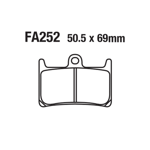 แผ่นดิสก์เบรกพิมพ์ลายทำจากทองแดงของรถจักรยานยนต์ FA252สำหรับ <span class=keywords><strong>Yamaha</strong></span> <span class=keywords><strong>tzr</strong></span> 125 400 <span class=keywords><strong>250</strong></span> YZF XP YZF XJR 1300 - Product Image 4