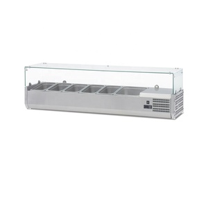 Giá rẻ nhất salad hiển thị Máy làm lạnh/Salad Bar truy cập tủ lạnh thiết kế để bán - Product Image 2