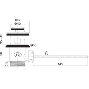 1 \ "1/4 Tapón de escape Herramienta de torneado Premium para trabajo de motor de precisión - Product Image 3